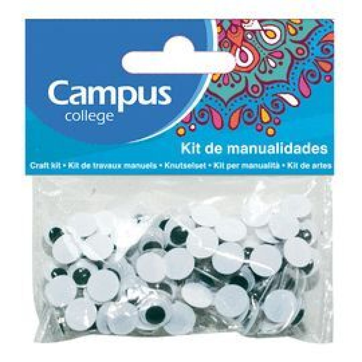 Confetti Campus Ojitos 15 mm x 60 