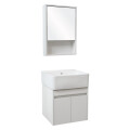 CONJUNTO DE BAÑO HABITARE MODELO OY105-50A <br /> MUEBLE + BACHA + ARMARIO C/ESPEJO Conjunto De Baño Habitare Modelo Oy105-50a <br /> Mueble + Bacha + Armario C/espejo