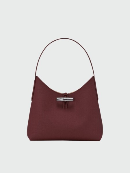 Longchamp -Cartera clásica de cuero, Roseau 0