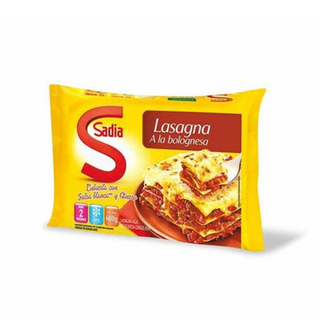 Lasagña Bolognesa Sadia 600 Gs Lasagña Bolognesa Sadia 600 Gs