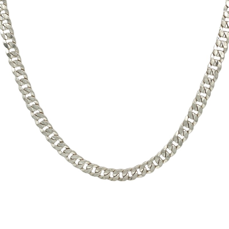 Cadena Cubana-Plata 925-Sin Piedra-CD3072 Sinpiedra