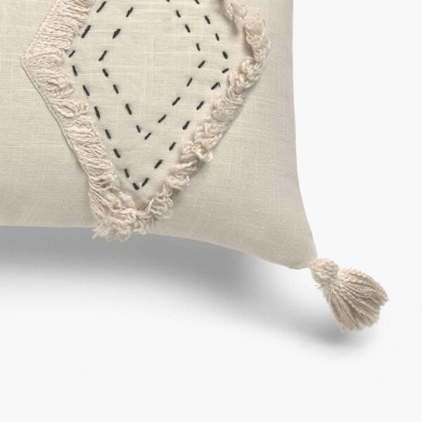 Funda de almohadón LIENZO Beige - Medium