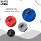 Mouse Cableado Logitech M110 Silencioso 1000dpi + Auriculares Azul