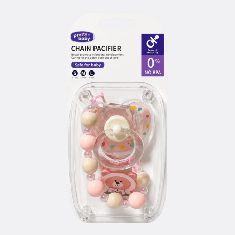 Chupetes Colgantes Varios Colores Rosa