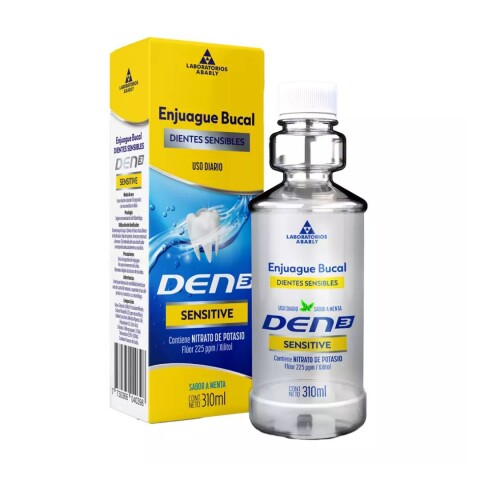 Enjuague Bucal Den3 Sensitive 310ml Enjuague Bucal Den3 Sensitive 310ml