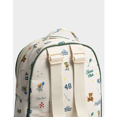 Mochilas y Carteras Infantiles Blanco Crudo