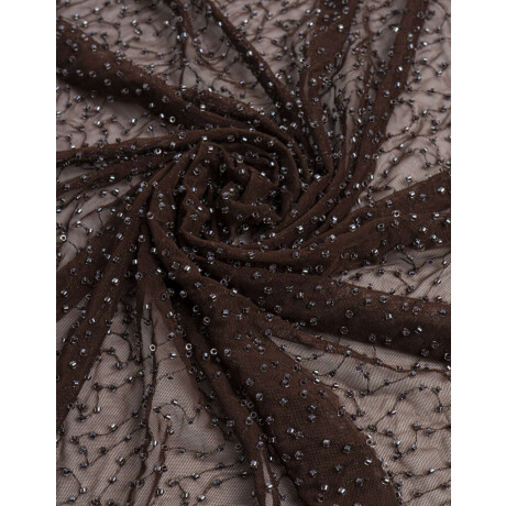 Pañuelo Beads Marron Chocolate