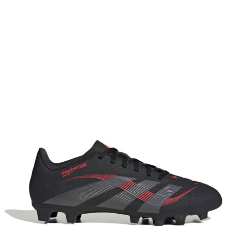 Championes Unisex Adidas Futbol 11 Predator Club Negro - Rojo