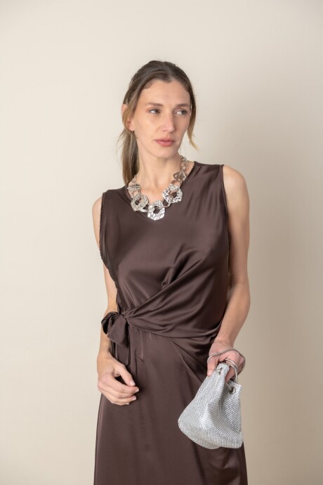 VESTIDO AYMARA Chocolate