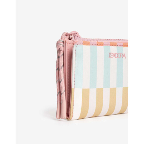 Billetera De Material Reciclado Estampado rayas