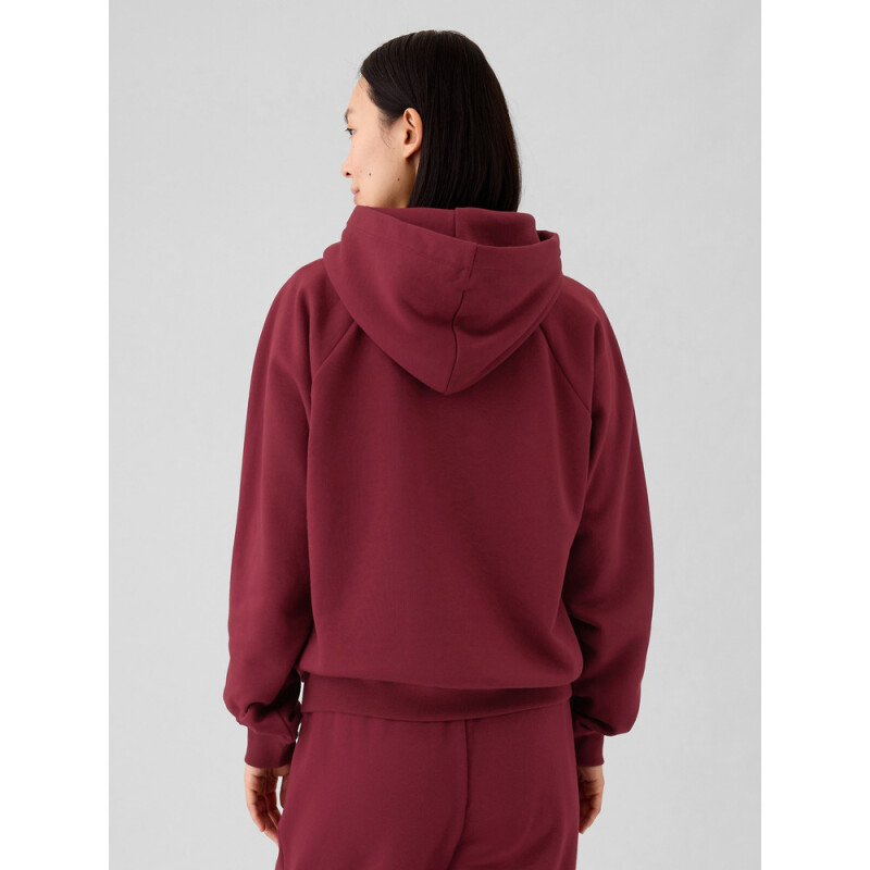 FLEECE STANDARD PO HOOD RED DELICIOUS