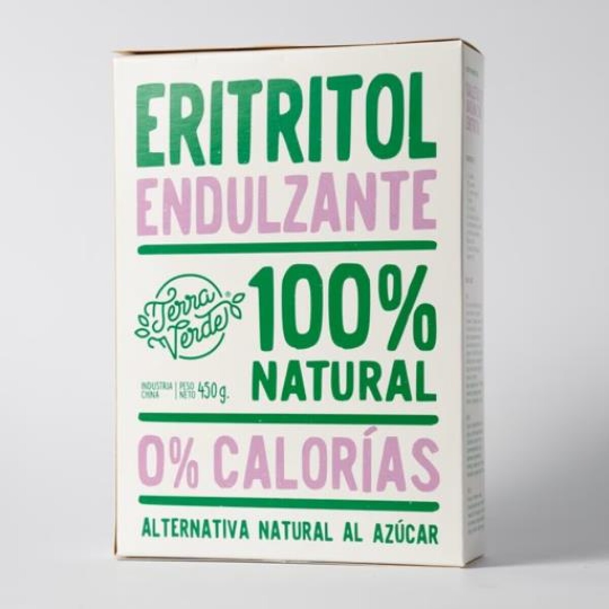 NAT-ERITRITOL TERRA VERDE 450G 