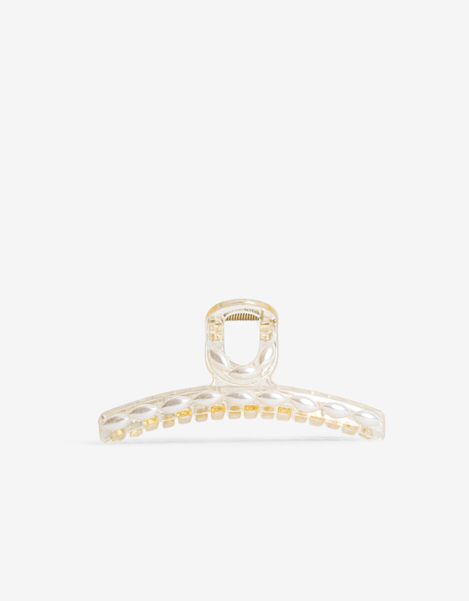 Broche Nudo Con Perlas 