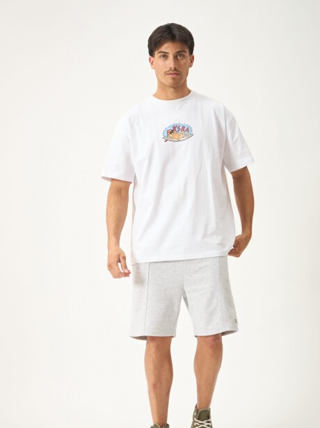 REMERA THE WAVE BLANCO