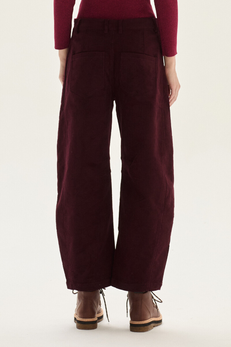 Pantalón Scarlet Bordo