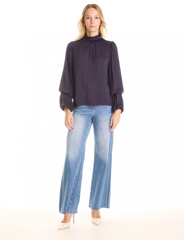 Blusa Mock Neck VIOLETA