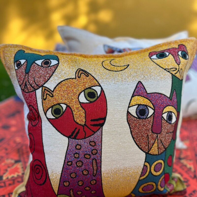 Funda Almohadon Gatito Modelo 2