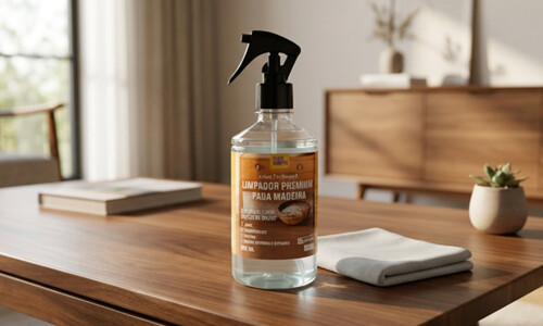 LIMPIADOR DE MADERA NATURAL PREMIUM 500ml Limpiador De Madera Natural Premium 500ml