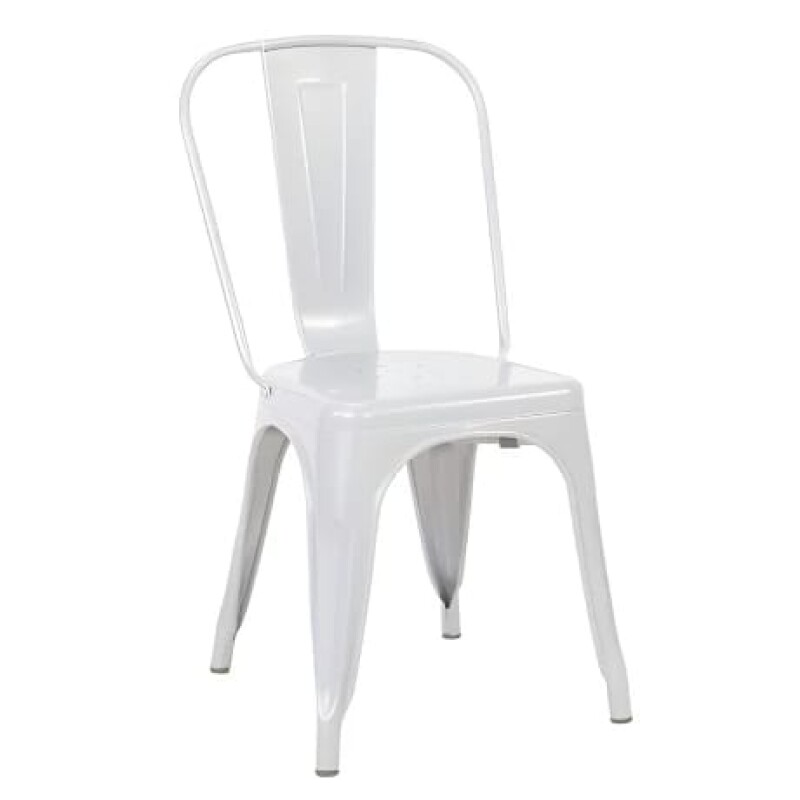 Tolix silla metálica apilable blanco - TOLIX Tolix silla metálica apilable blanco - TOLIX