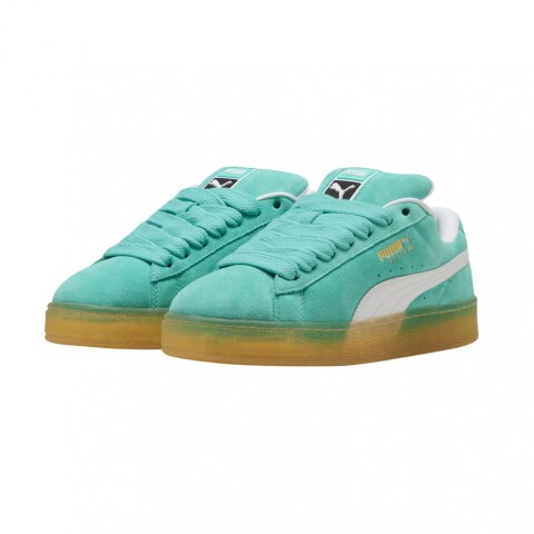 Championes Puma Suede XL Turquoise/white