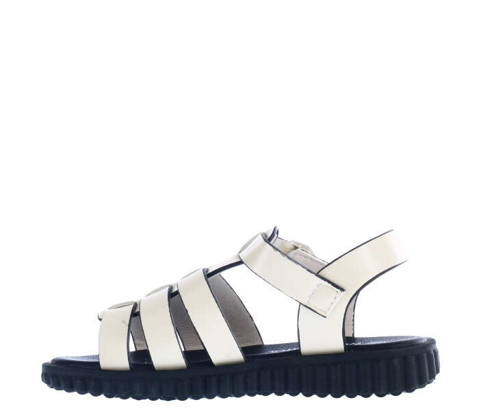 Sandalias de Niña MINI Miss Carol TAO franciscana Blanco Hueso