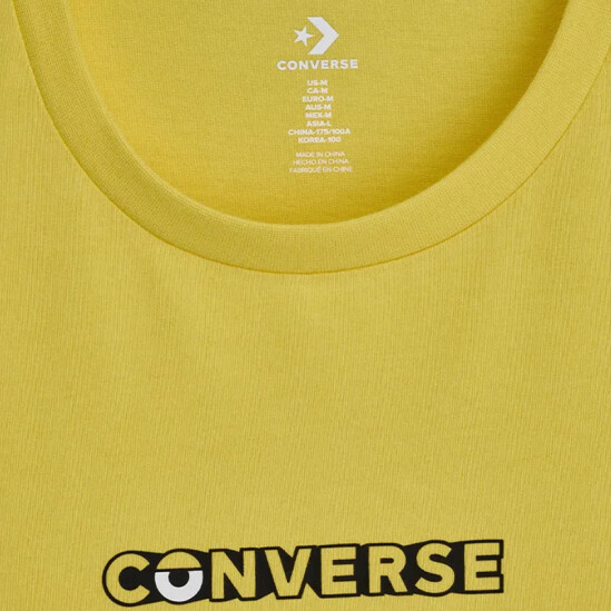 Remera Converse Minions Chuck Amarillo