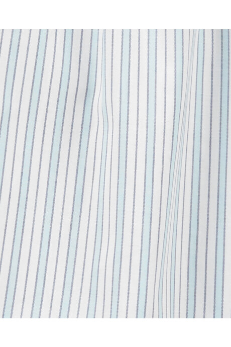 Set dos piezas pantalón y blusa de algodón con volados Set dos piezas pantalón y blusa de algodón con volados
