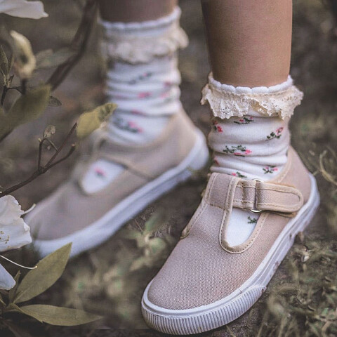 Guillermina De Lona Canvas Toddler Del 22 Al 26 Arena