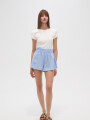 Short Cacao Celeste Claro