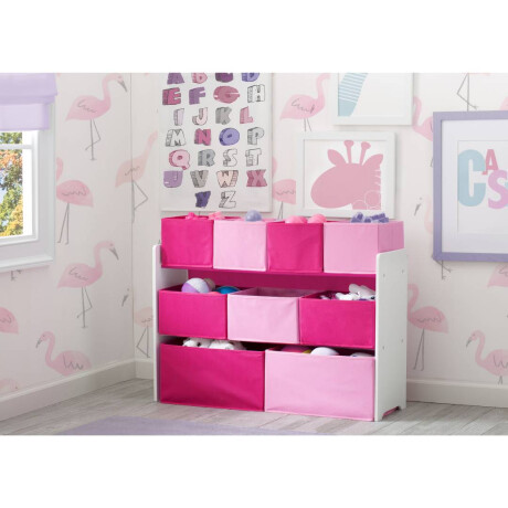 Organizador Wisly Rosado/Fucsia 9 contenedores