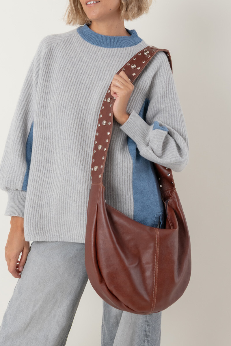 Cartera kika Cognac