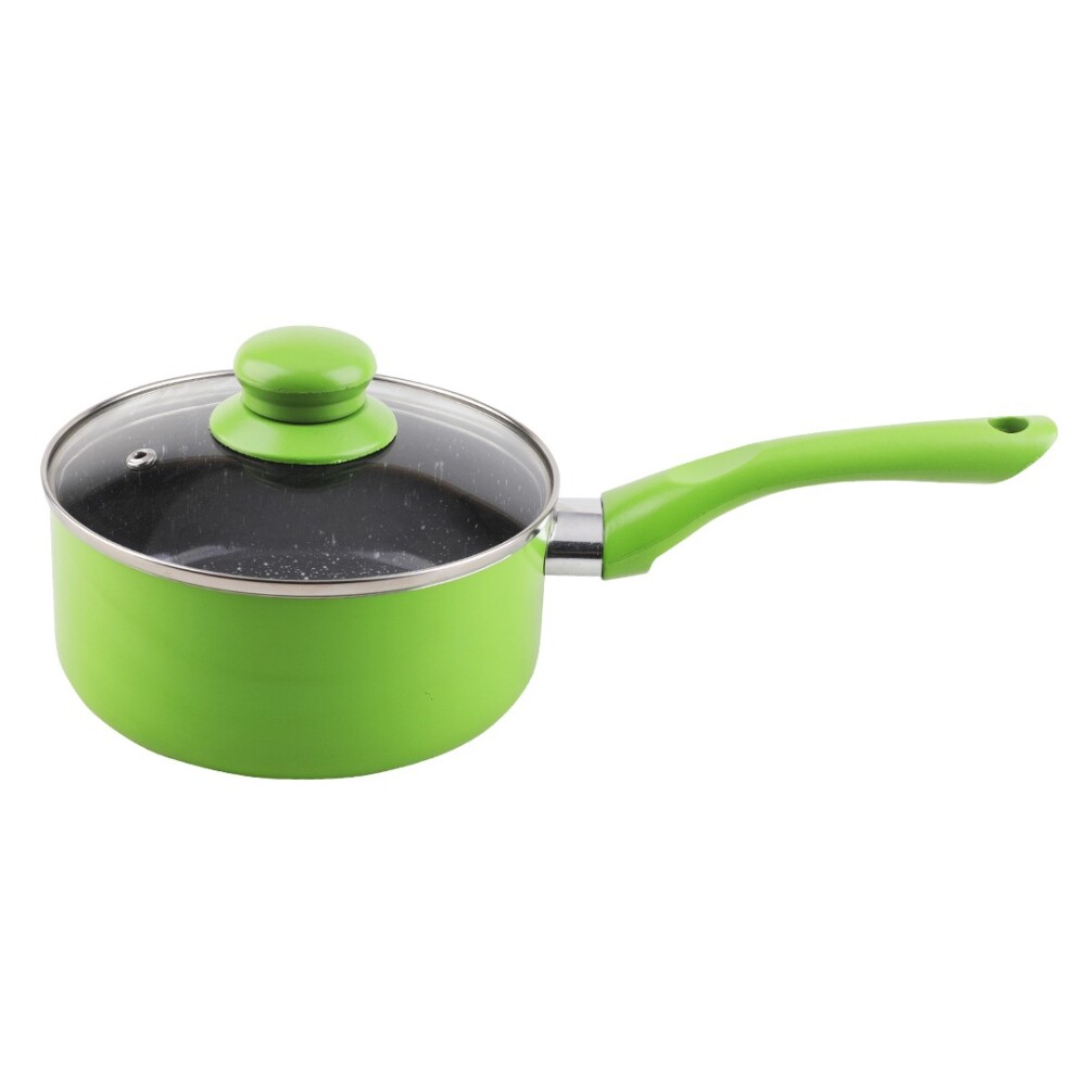 Batería de cocina - 7 piezas - Verde Batería de cocina - 7 piezas - Verde