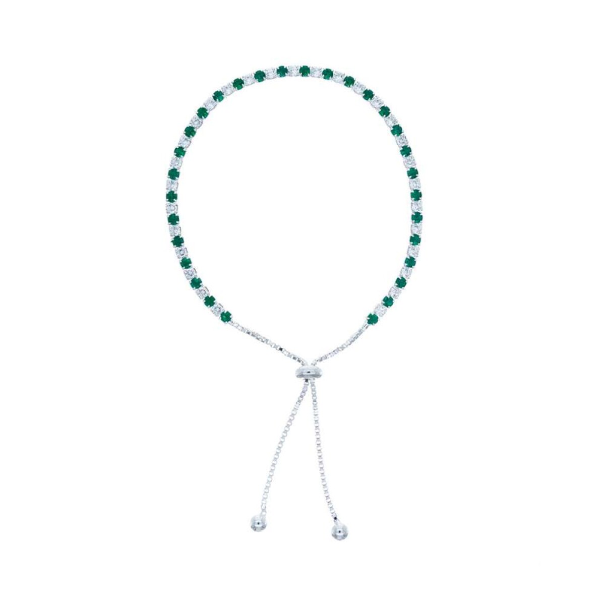 Pulsera De Plata 925 - Circonias 