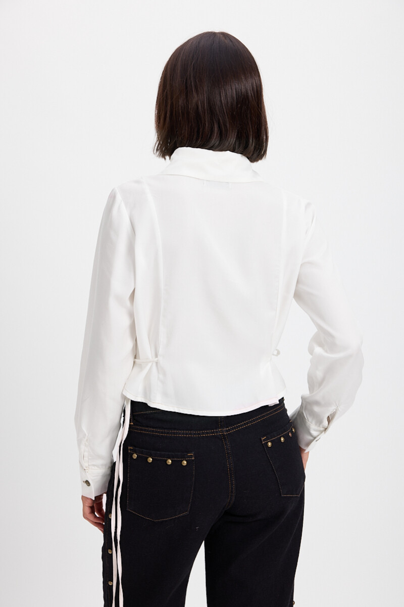 Camisa Corset Blanco