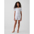 G MM POINTELLE TEE NEW OFF WHITE FLORAL