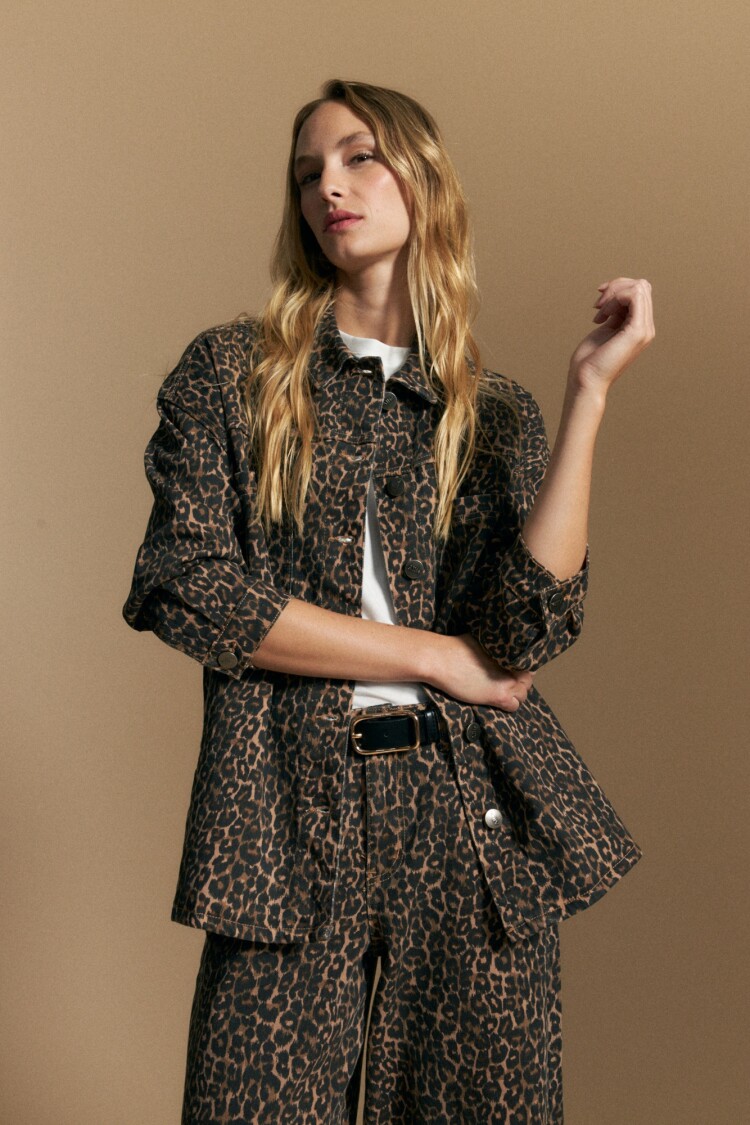 SOBRECAMISA LORIANA Animal Print