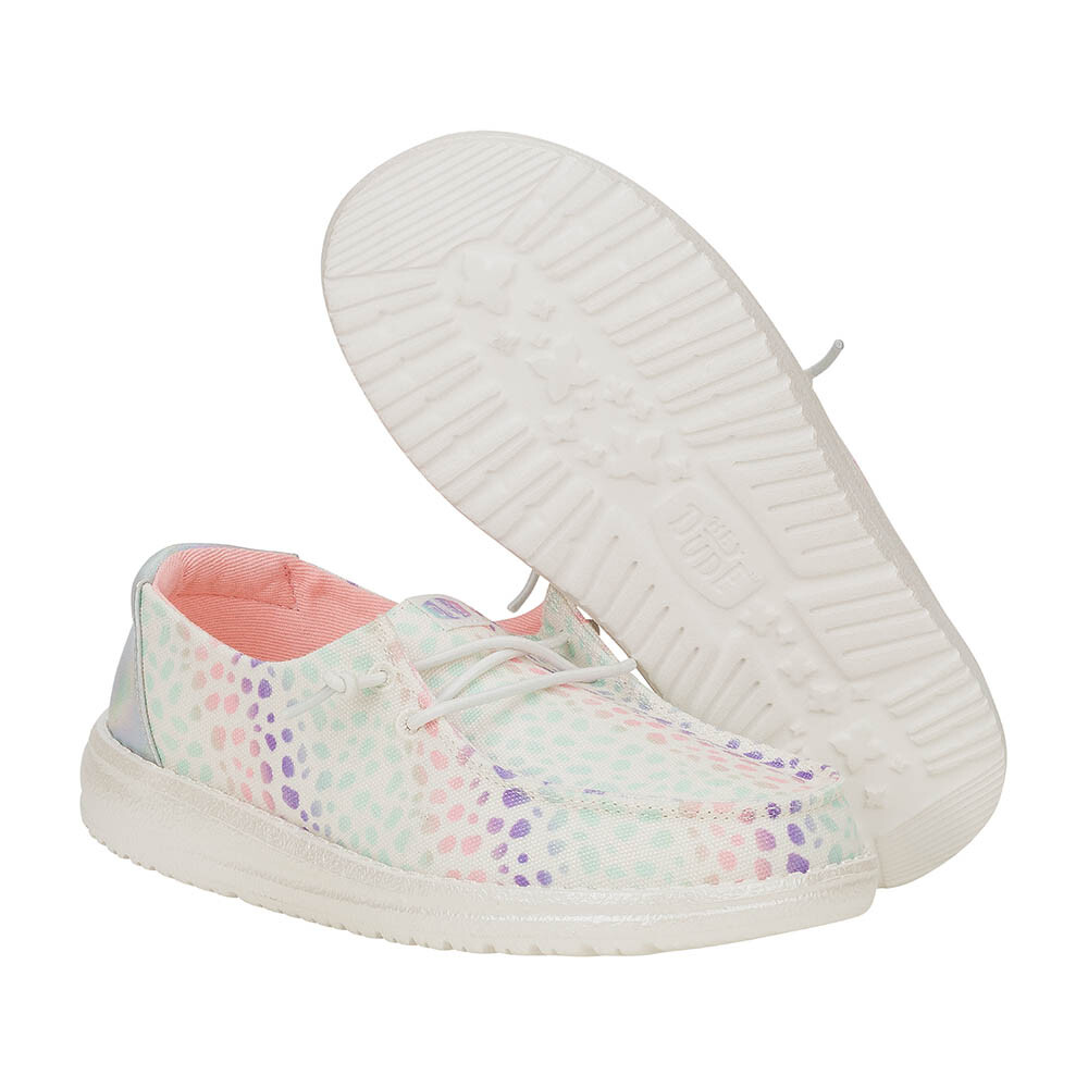 Wendy Y Iridescent Leo - Niños White/Multi