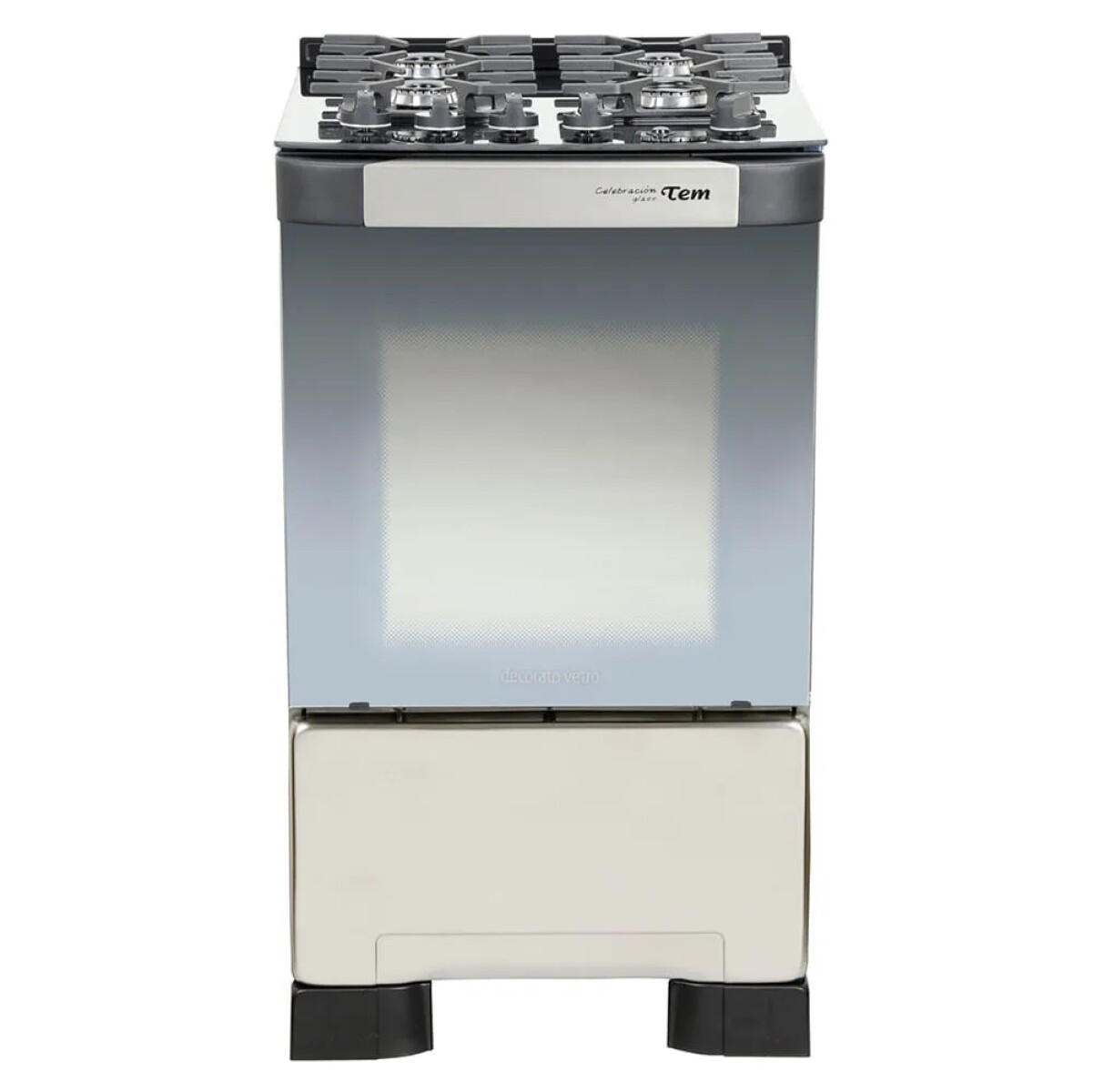 COCINA TEM CELEBRACION 4 HORNALLAS GLASS 