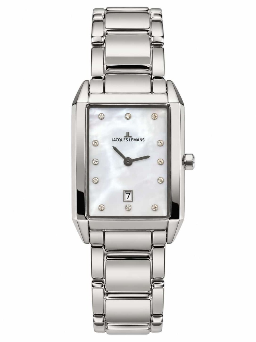 Reloj Jacques Lemans rectangular 