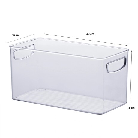 Caja Organizadora Multiuso De Acrílico 30 Cm Unica