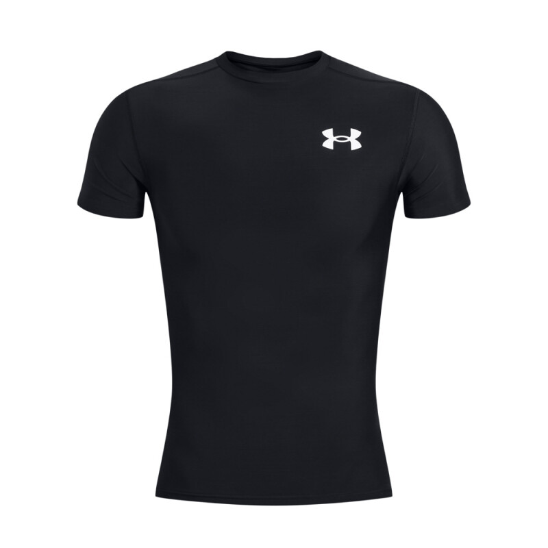 UA HG OG Compression SS-WHT BLK-001