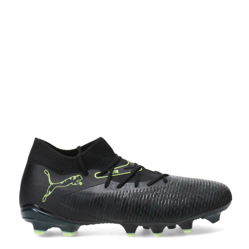 Championes de Fútbol 11 Hombre Puma Future 8 Match Fg/Ag Negro - Verde