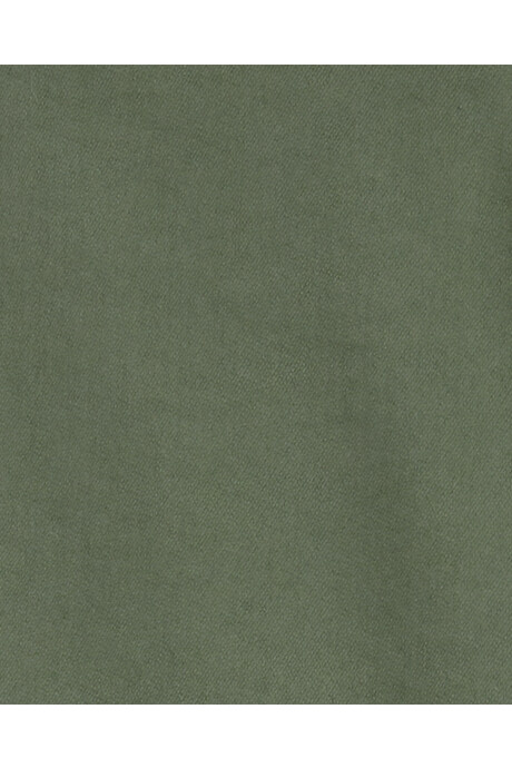 Pantalón denim tipo punto, verde Sin color