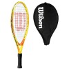 Raqueta tenis Wilson US Open Junior 19 con funda Amarillo