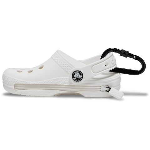 Llavero Crocs Classic Clog Pouch Bag Charm Unisex White