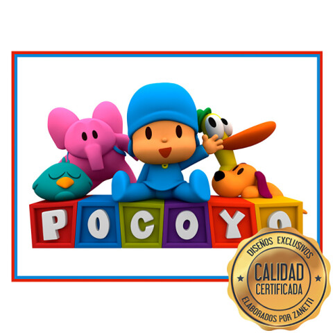 Lámina Pocoyo Personajes Rect.