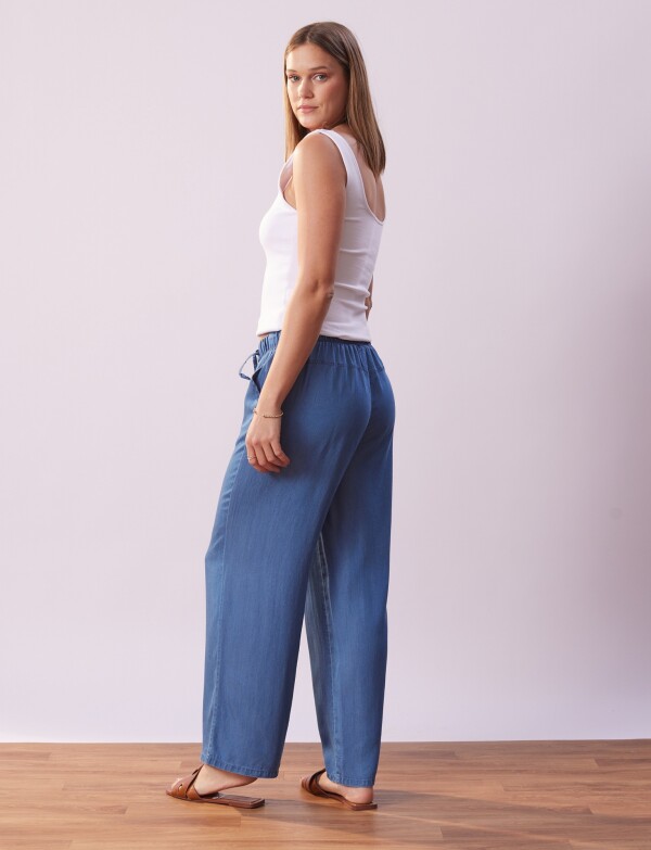 Pantalon Lyocell Cargo JEAN