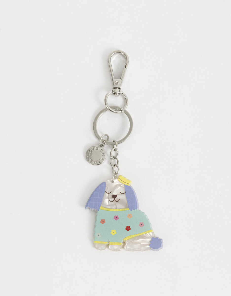 Llavero Y Charm De Perrito 