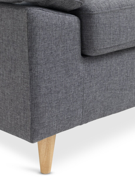 Sofá GEDVED chaise longue gris Sofá GEDVED chaise longue gris