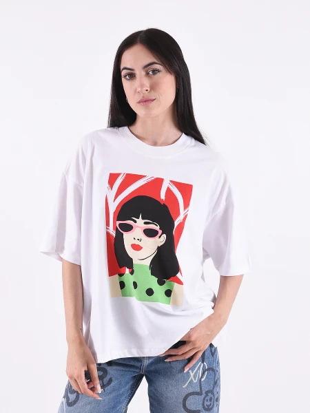 REMERA POP UP BLANCO
